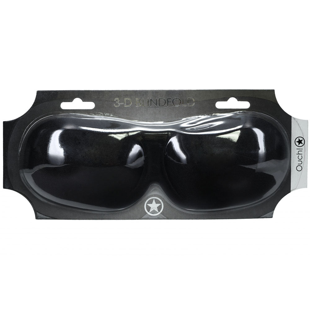 OUCH! 3D Mask - Black - Black Eye Mask - Hush Store Sydney 
