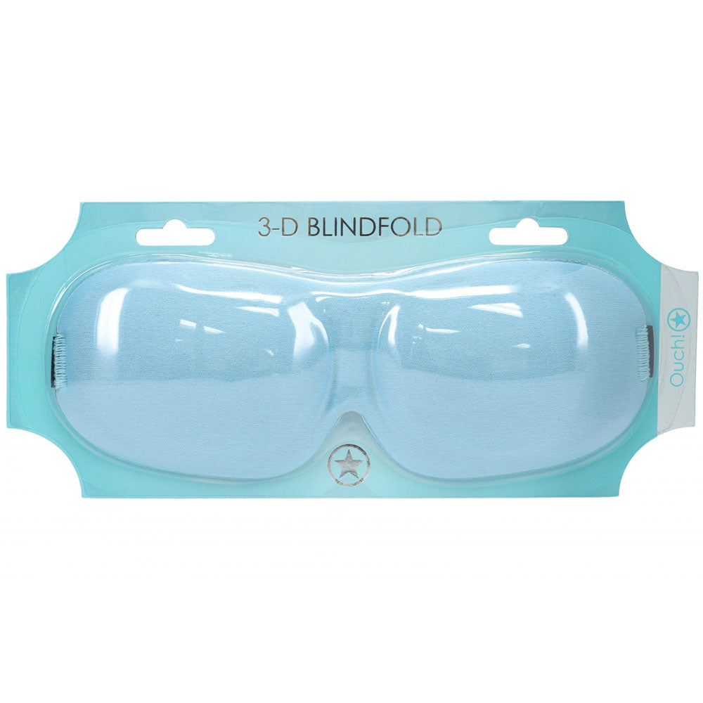OUCH! 3D Mask - Powder Blue - Powder Blue Eye Mask - Hush Store Sydney 