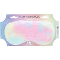 OUCH! Fluffy Mask - Multicolour 1 - Coloured Fluffy Eye Mask - Hush Store Sydney 