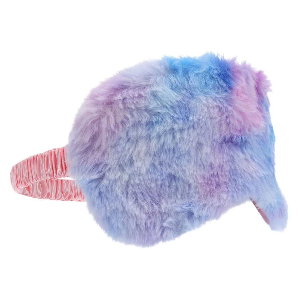 OUCH! Fluffy Mask - Multicolor 2 - Coloured Fluffy Eye Mask - Hush Store Sydney 