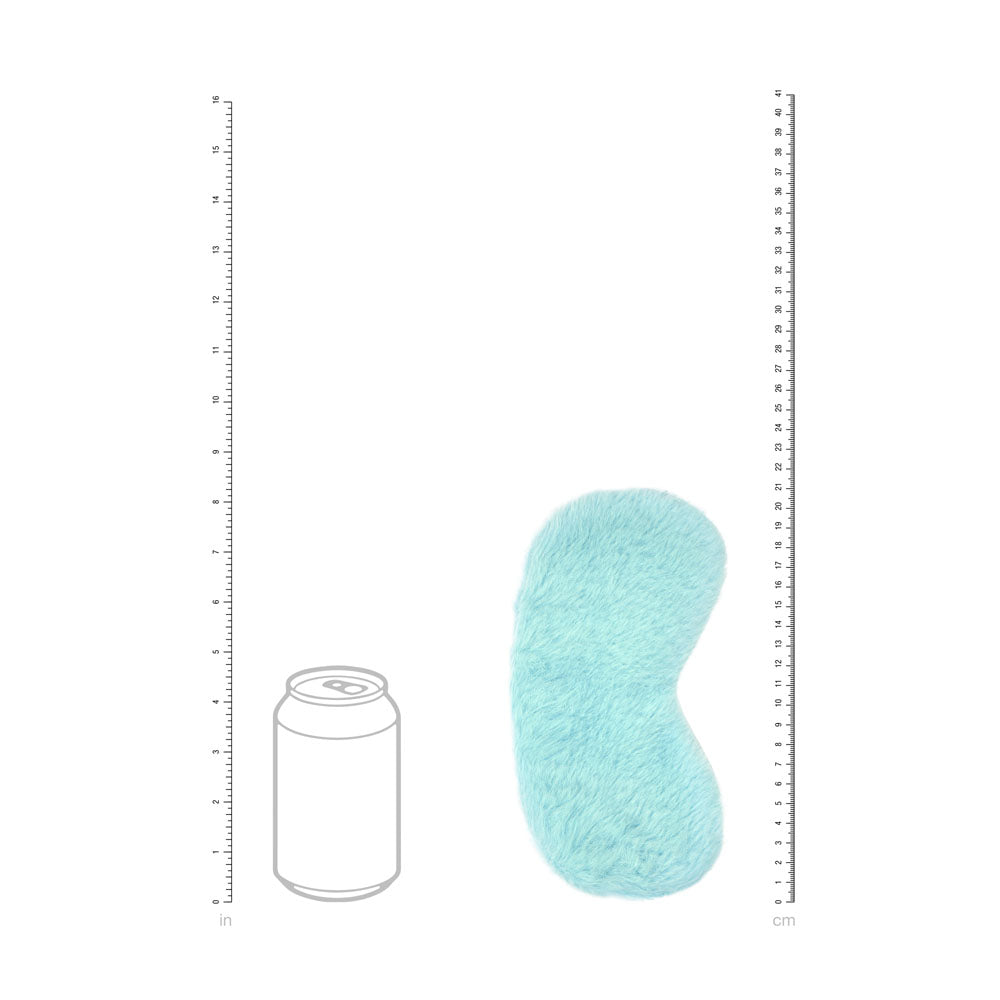 OUCH! Fluffy Mask - Powder Blue - Powder Blue Fluffy Eye Mask - Hush Store Sydney 