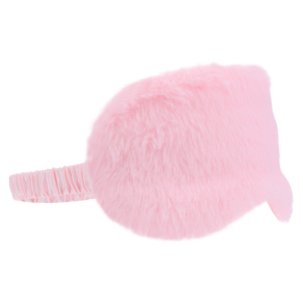 OUCH! Fluffy Mask - Powder Pink - Pink Fluffy Eye Mask - Hush Store Sydney 