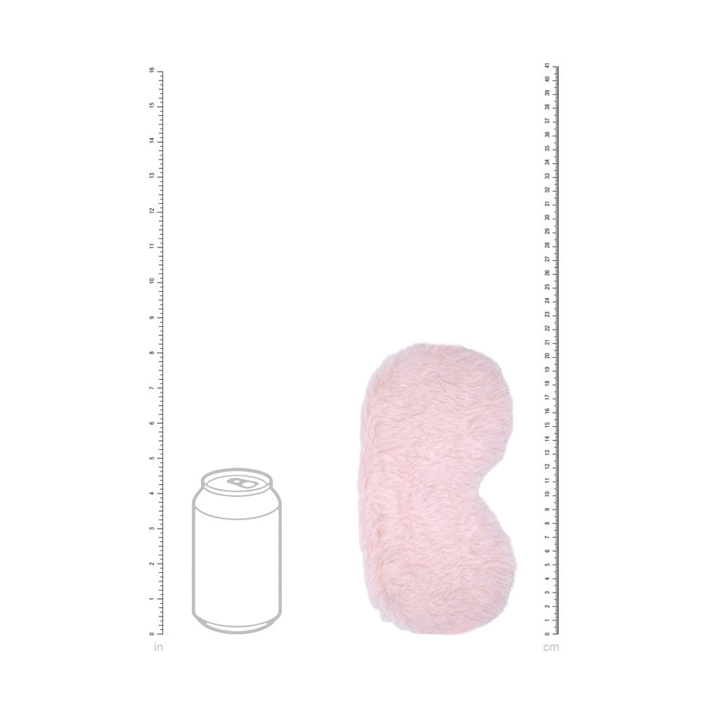 OUCH! Fluffy Mask - Powder Pink - Pink Fluffy Eye Mask - Hush Store Sydney 