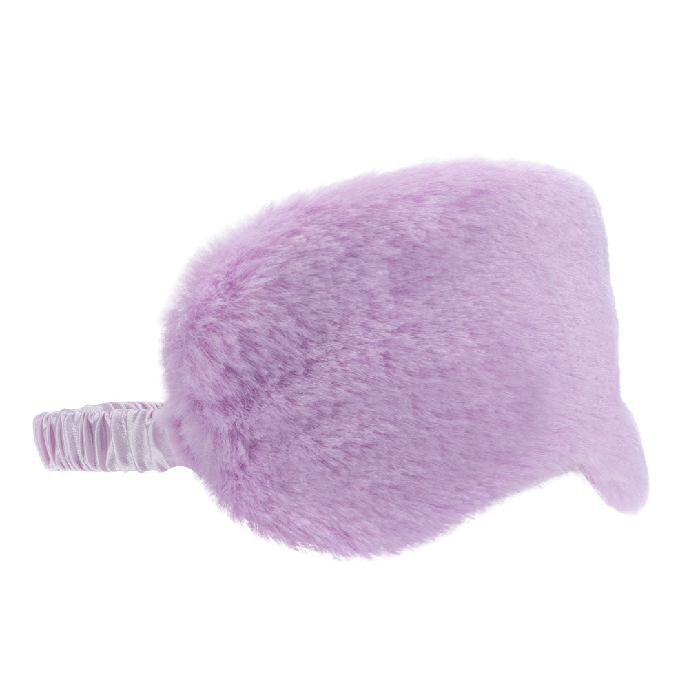 OUCH! Fluffy Mask - Purple - Purple Fluffy Eye Mask - Hush Store Sydney 