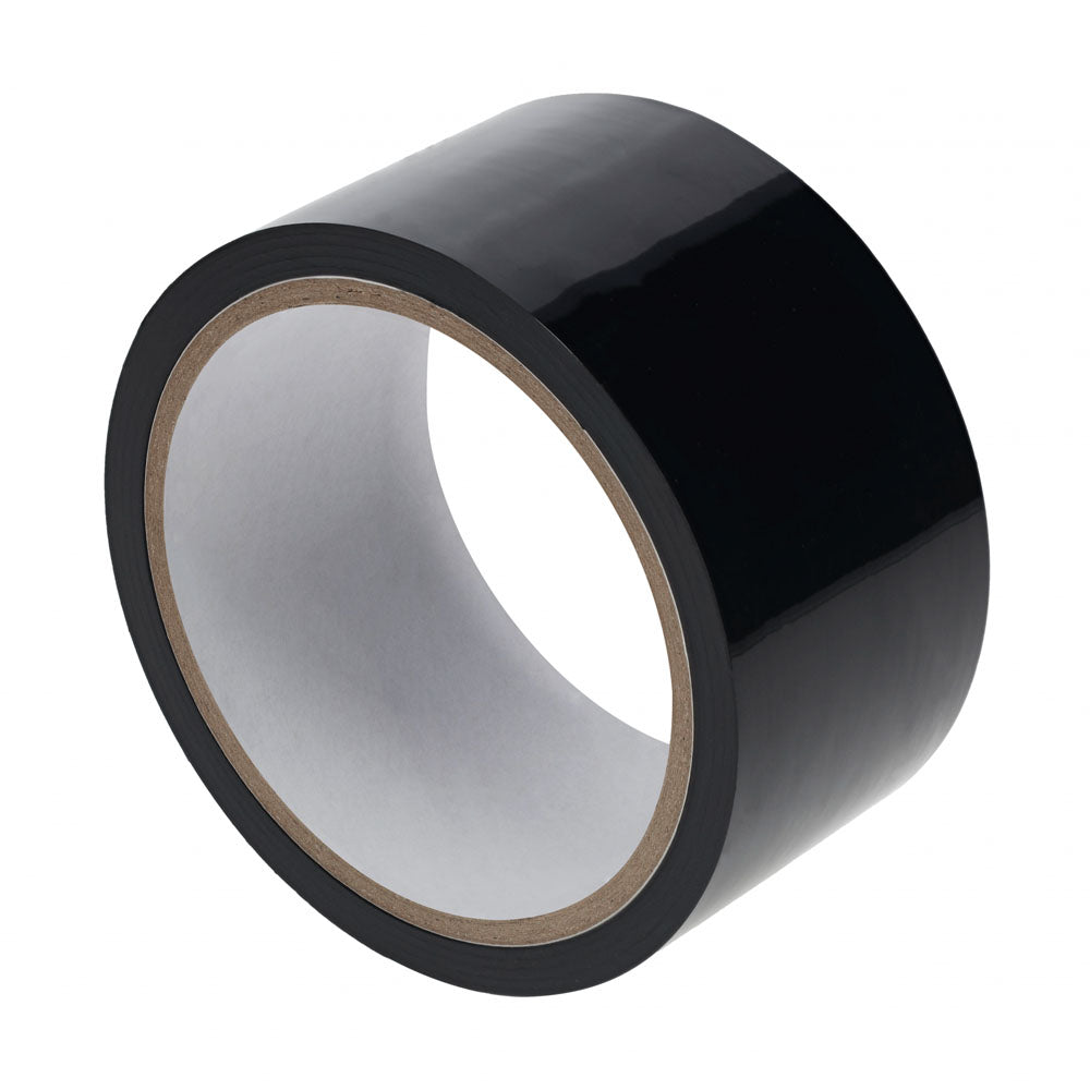 OUCH! PVC Non-Stick Tape - Black - Black Bondage Tape - 20 metre Length - Hush Store Sydney 