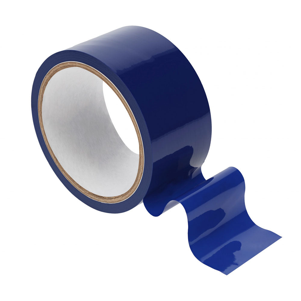 OUCH! PVC Non-Stick Tape - Navy - Navy Blue Bondage Tape - 20 metre Length - Hush Store Sydney 