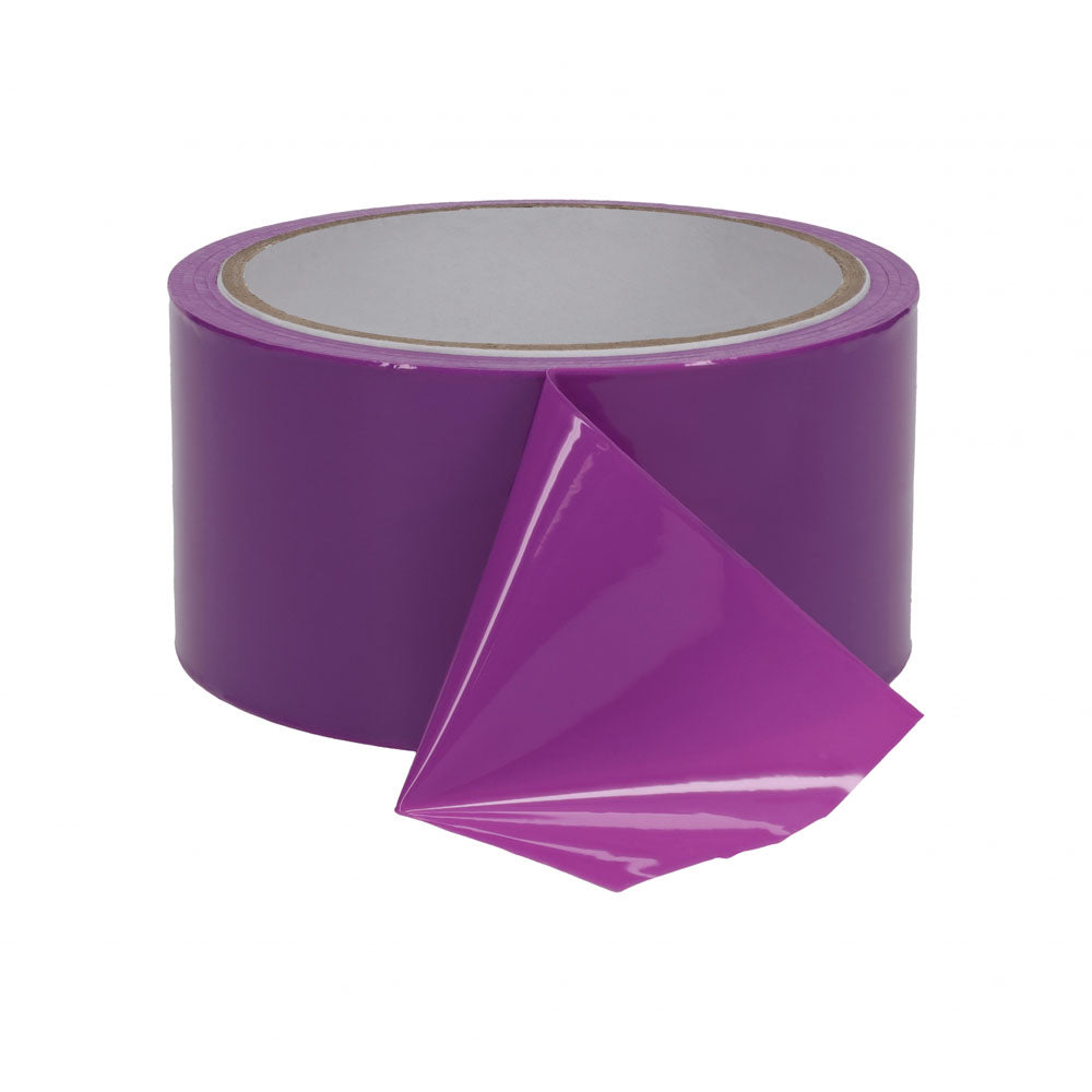 OUCH! PVC Non-Stick Tape - Purple - Purple Bondage Tape - 20 metre Length - Hush Store Sydney 