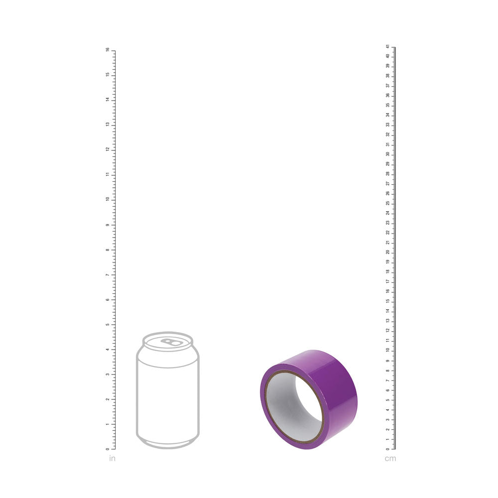 OUCH! PVC Non-Stick Tape - Purple - Purple Bondage Tape - 20 metre Length - Hush Store Sydney 