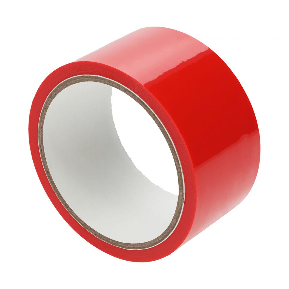 OUCH! PVC Non-Stick Tape - Red - Red Bondage Tape - 20 metre Length - Hush Store Sydney 