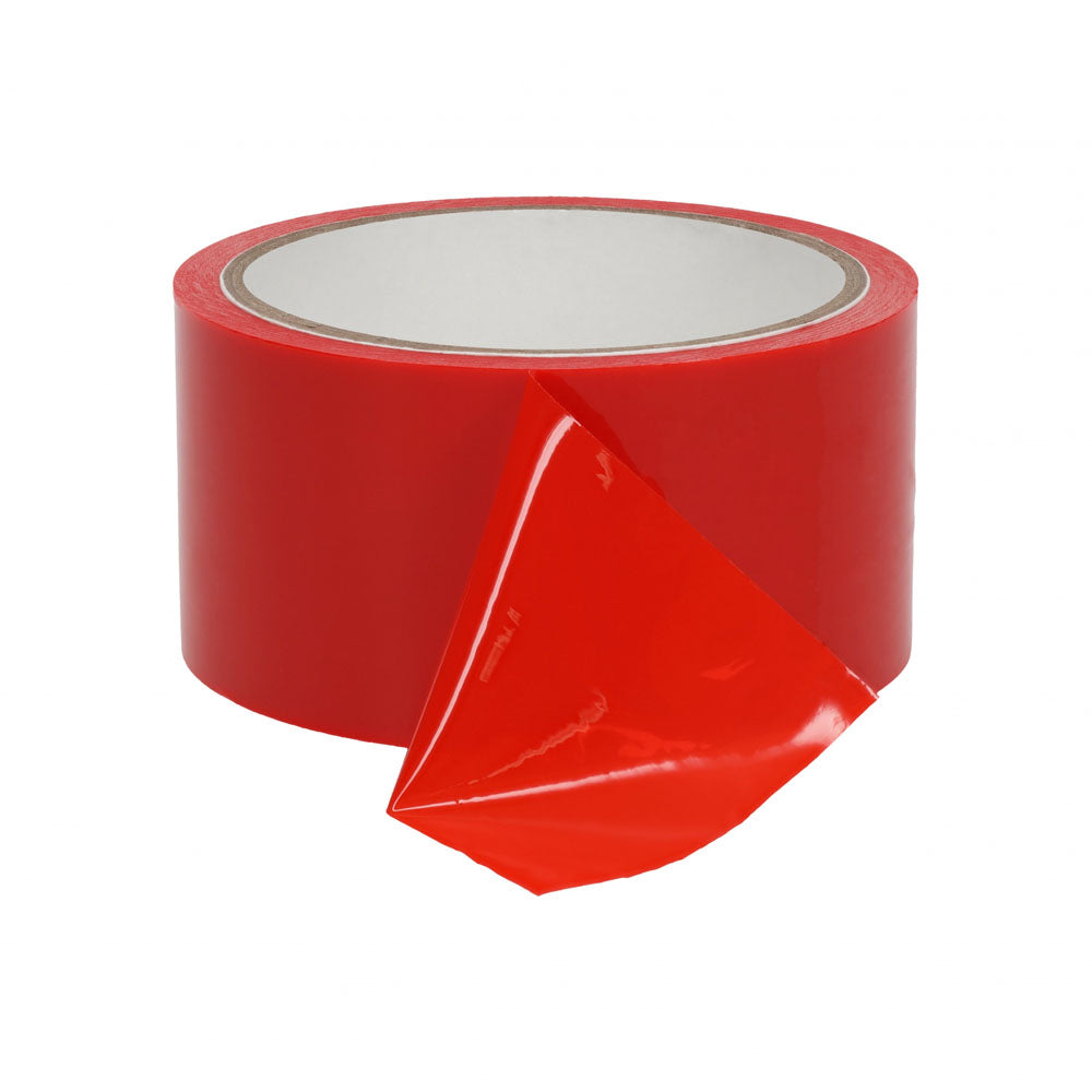 OUCH! PVC Non-Stick Tape - Red - Red Bondage Tape - 20 metre Length - Hush Store Sydney 