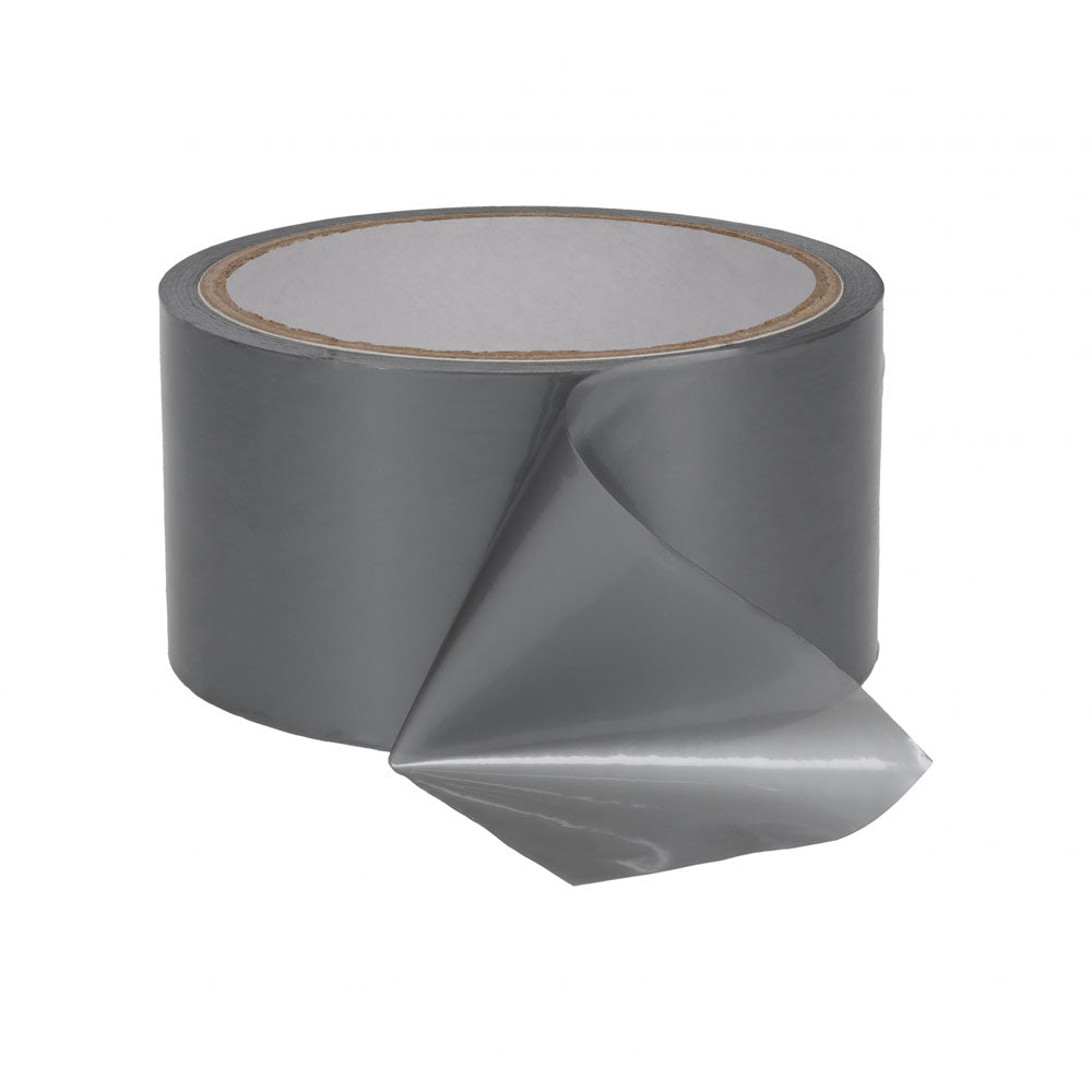 OUCH! PVC Non-Stick Tape - Silver - Silver Bondage Tape - 20 metre Length - Hush Store Sydney 