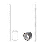 OUCH! PVC Non-Stick Tape - Silver - Silver Bondage Tape - 20 metre Length - Hush Store Sydney 