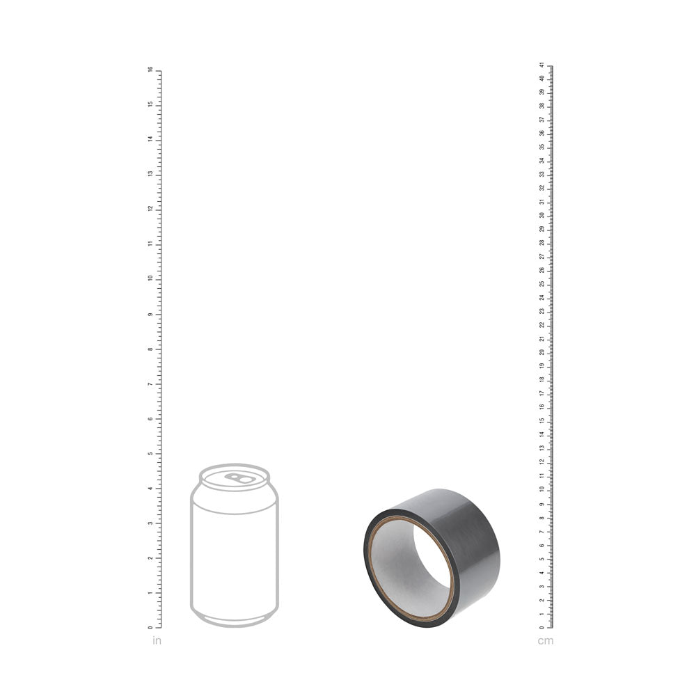 OUCH! PVC Non-Stick Tape - Silver - Silver Bondage Tape - 20 metre Length - Hush Store Sydney 
