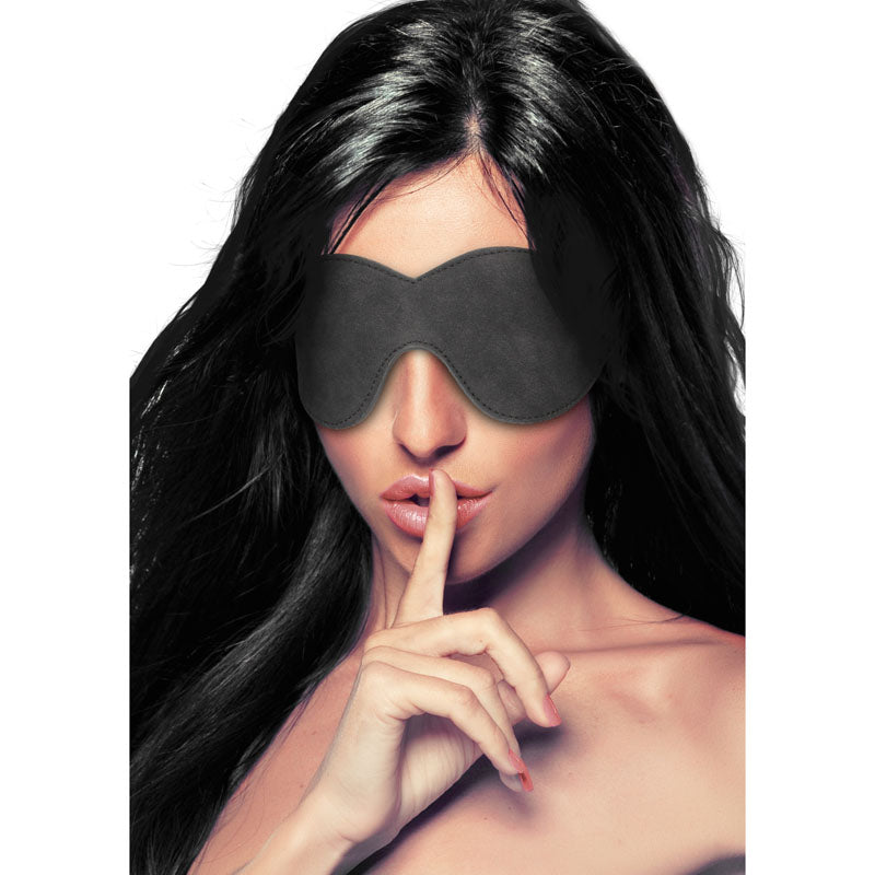 OUCH! Diamond Studded Eye-Mask - Black Eye Mask - Hush Store Sydney 
