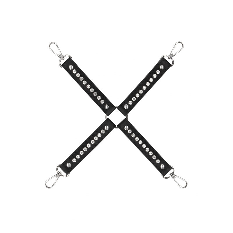 OUCH! Diamond Studded Hogtie - Black Restraint - Hush Store Sydney 