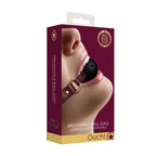 OUCH! Halo - Breathable Ball Gag - Burgundy Mouth Restraint - Hush Store Sydney 
