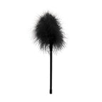 OUCH! Black & White Feather Tickler - Black Feather Crop - Hush Store Sydney 