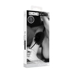 OUCH! Black & White Feather Tickler - Black Feather Crop - Hush Store Sydney 