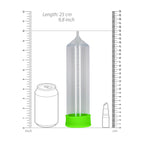 OUCH! Glow In The Dark Comfort Beginner Pump - Clear/Glow Penis Pump - Hush Store Sydney 
