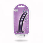 OUCH! Smooth Silicone G-Spot Dildo - 6'' / 14.5 cm - Metallic Purple 14.5 cm Dildo - Hush Store Sydney 