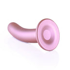 OUCH! Smooth Silicone G-Spot Dildo - 6'' / 14.5 cm - Rose Gold 14.5 cm Dildo - Hush Store Sydney 