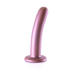 OUCH! Smooth Silicone G-Spot Dildo - 6'' / 14.5 cm - Rose Gold 14.5 cm Dildo - Hush Store Sydney 