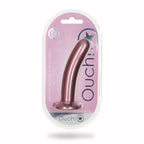OUCH! Smooth Silicone G-Spot Dildo - 6'' / 14.5 cm - Rose Gold 14.5 cm Dildo - Hush Store Sydney 