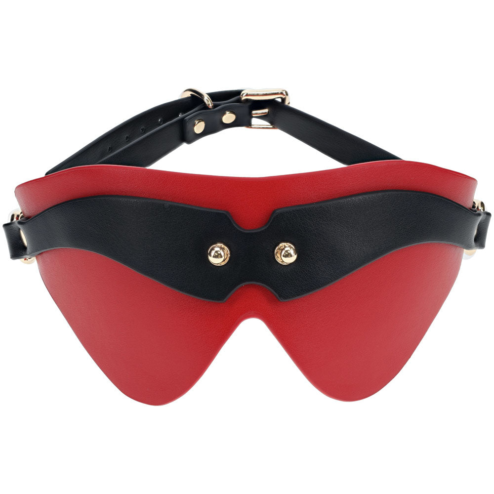 OUCH! Milan Collection - Blindfold - Black/Red Eyemask - Hush Store Sydney 