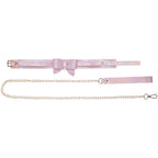 OUCH! Paris Collection - Collar with Leash - Pink Restraint - Hush Store Sydney 