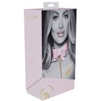 OUCH! Paris Collection - Collar with Leash - Pink Restraint - Hush Store Sydney 