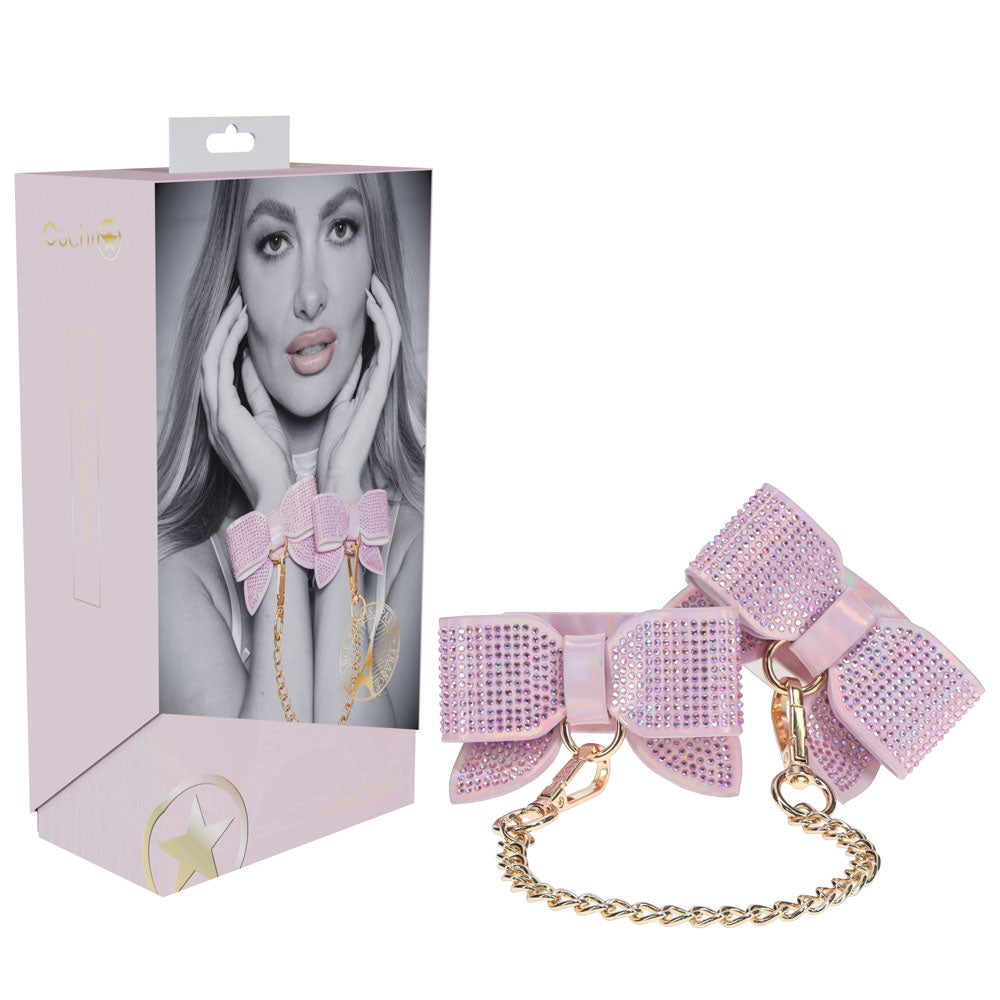OUCH! Paris Collection - Handcuffs - Pink Restraints - Hush Store Sydney 