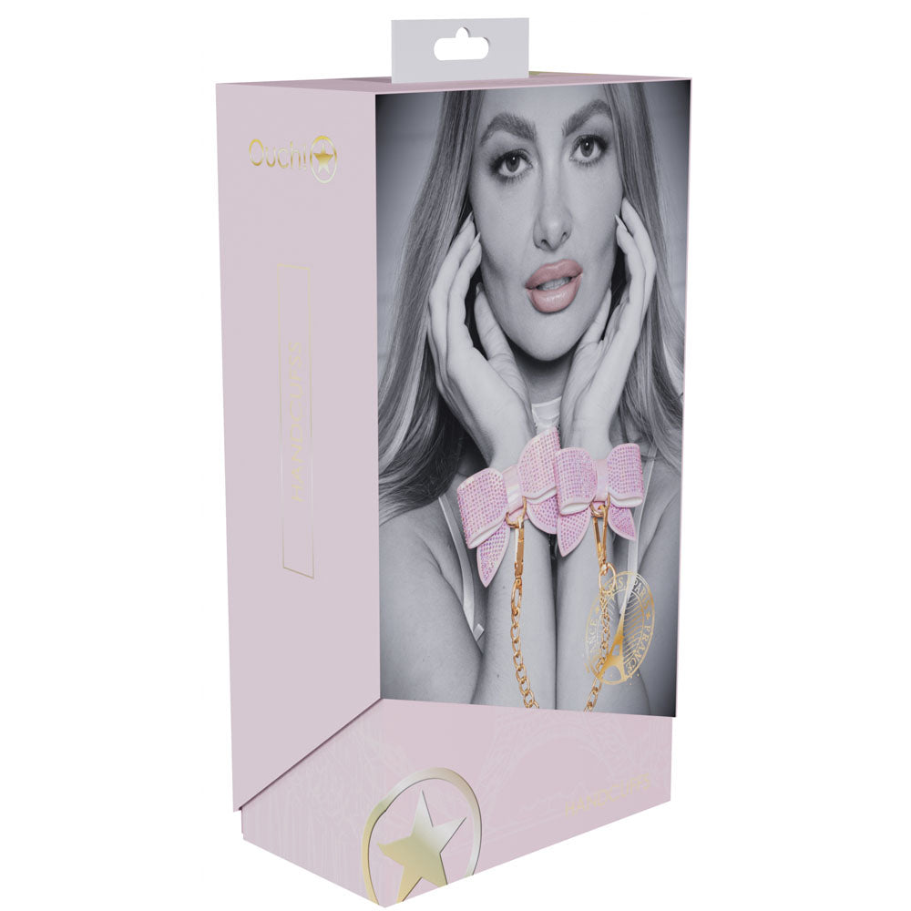 OUCH! Paris Collection - Handcuffs - Pink Restraints - Hush Store Sydney 