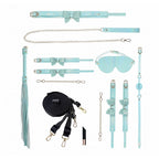 OUCH! Paris Collection - Kit with Bag - Baby Blue Bondage Set with Bag - 8 Piece Kit - Hush Store Sydney 