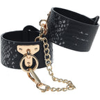 OUCH! Florence Collection - Handcuffs - Black Restraints - Hush Store Sydney 