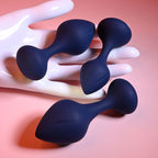 Playboy Pleasure TAIL TRAINER - Black Butt Plugs - Set of 3 Sizes - Hush Store Sydney 