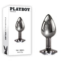Playboy Pleasure TUX - Small - Metal 7.4 cm Small Butt Plug - Hush Store Sydney 
