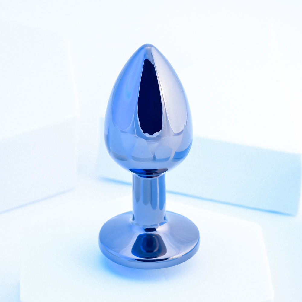 Playboy Pleasure TUX - Small - Metal 7.4 cm Small Butt Plug - Hush Store Sydney 