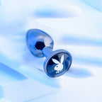 Playboy Pleasure TUX - Small - Metal 7.4 cm Small Butt Plug - Hush Store Sydney 