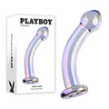 Playboy Pleasure JEWELS KING - Clear Glass 16.3 cm Dildo - Hush Store Sydney 