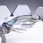 Playboy Pleasure JEWELS KING - Clear Glass 16.3 cm Dildo - Hush Store Sydney 