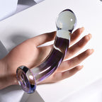 Playboy Pleasure JEWELS KING - Clear Glass 16.3 cm Dildo - Hush Store Sydney 