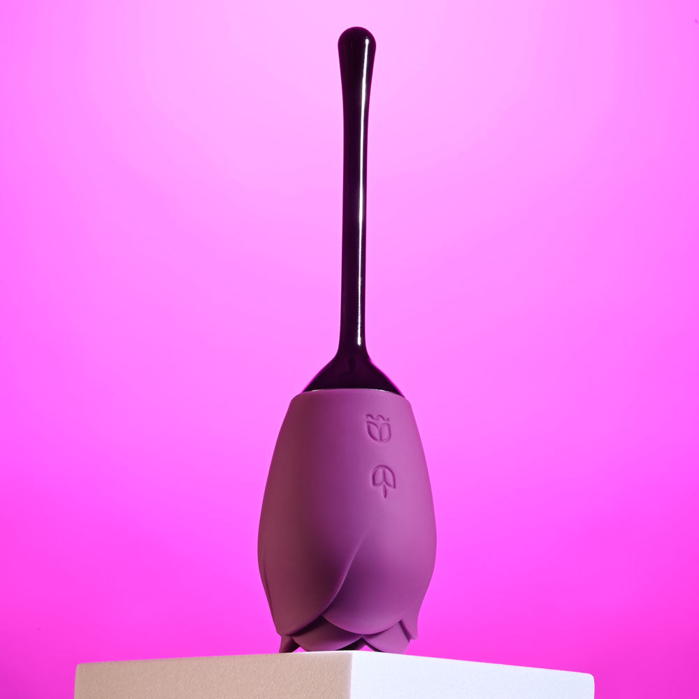 Playboy Pleasure PETAL - Purple USB Rechargeable Flicking Stimulator - Hush Store Sydney 
