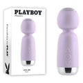 Playboy Pleasure ROYAL MINI - Lilac 12.5 cm USB Rechargeable Mini Wand Vibrator - Hush Store Sydney 