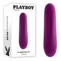Playboy Pleasure PLAYBOY BULLET - Purple 9 cm USB Rechargeable Bullet - Hush Store Sydney 