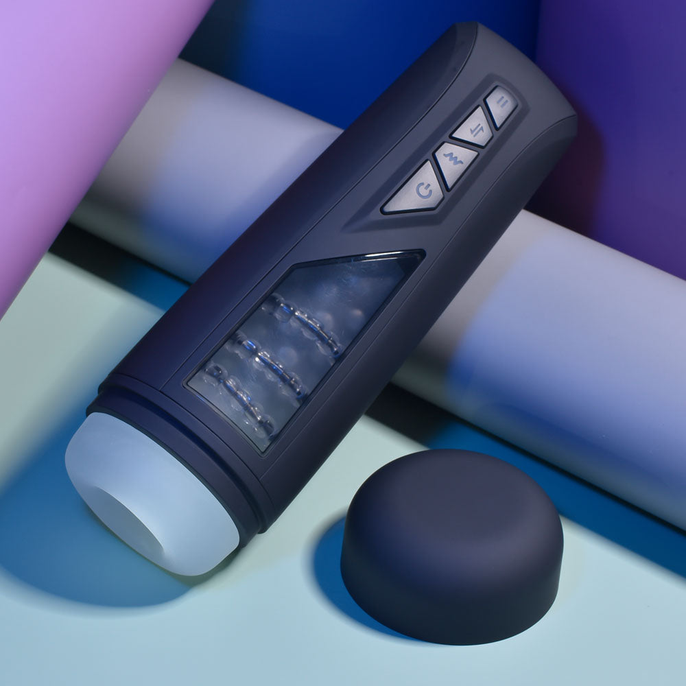 Playboy Pleasure PURSUIT OF PLEASURE - USB Rechargeable Vibrating Stroker - Hush Store Sydney 