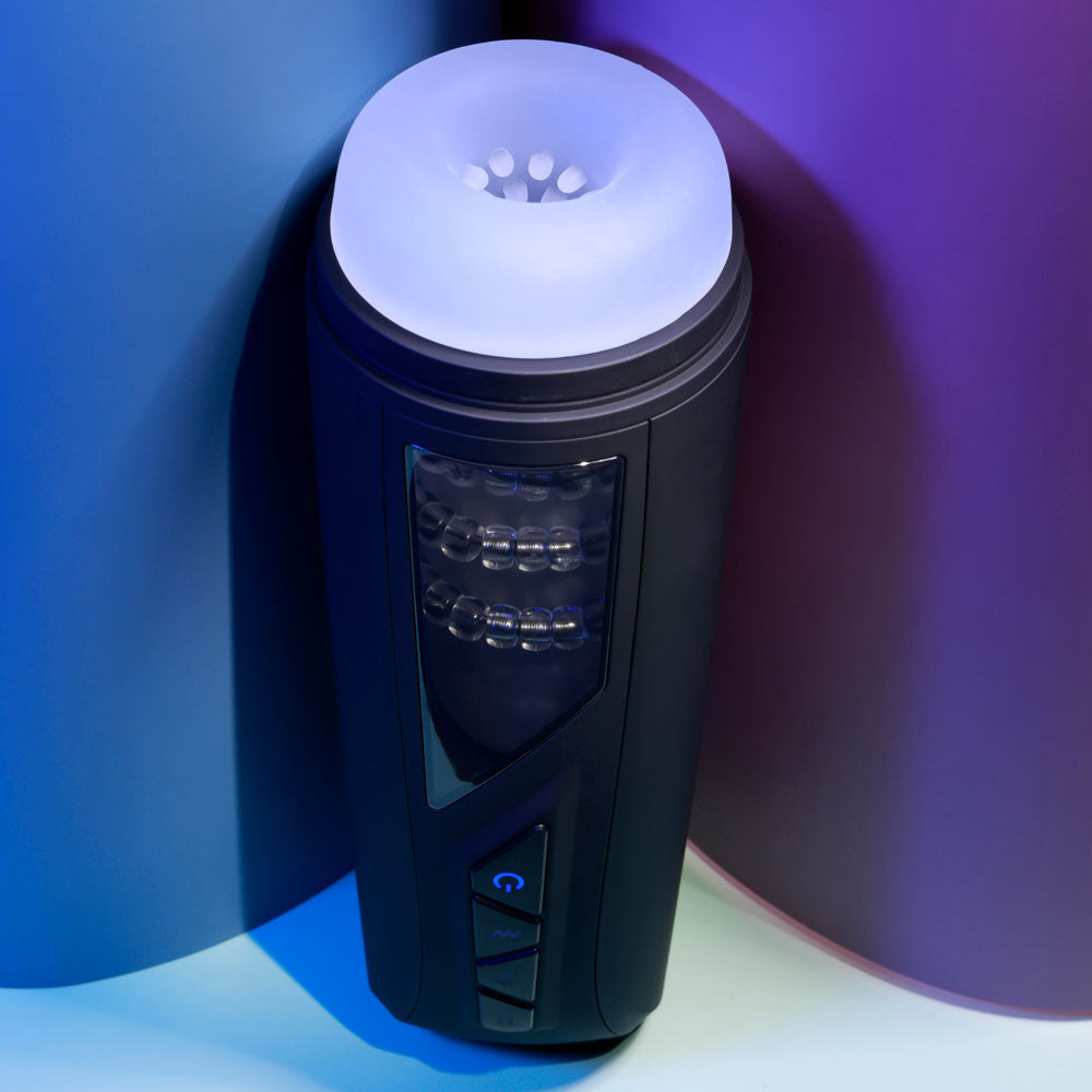Playboy Pleasure PURSUIT OF PLEASURE - USB Rechargeable Vibrating Stroker - Hush Store Sydney 
