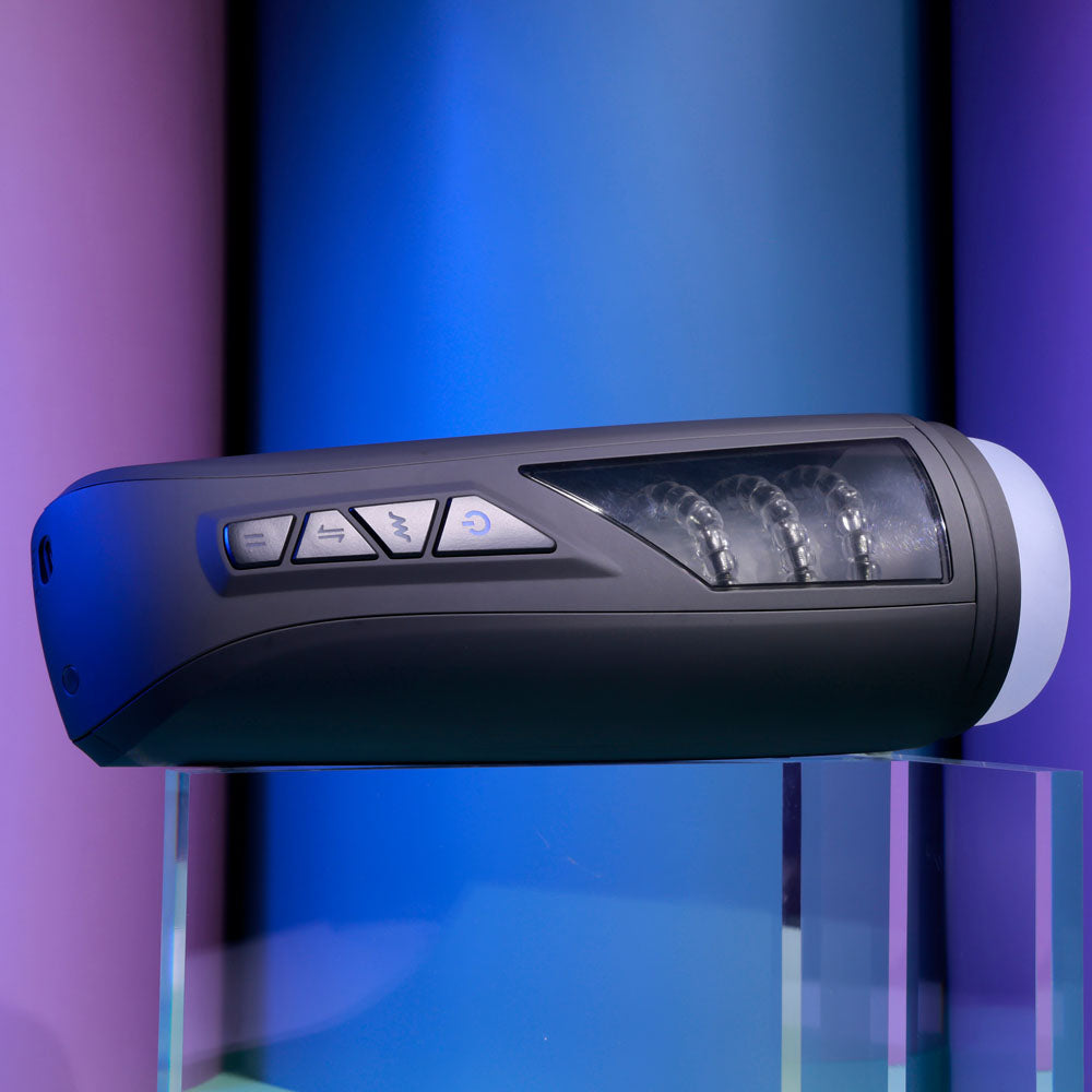 Playboy Pleasure PURSUIT OF PLEASURE - USB Rechargeable Vibrating Stroker - Hush Store Sydney 