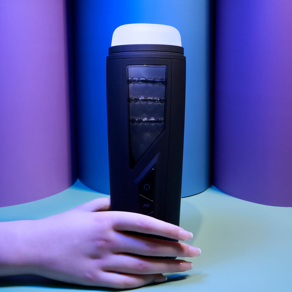 Playboy Pleasure PURSUIT OF PLEASURE - USB Rechargeable Vibrating Stroker - Hush Store Sydney 