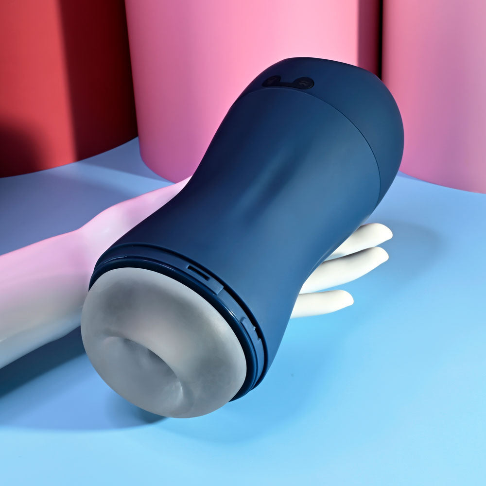 Playboy Pleasure GUSTO - USB Rechargeable Vibrating & Sucking Masturbator - Hush Store Sydney 