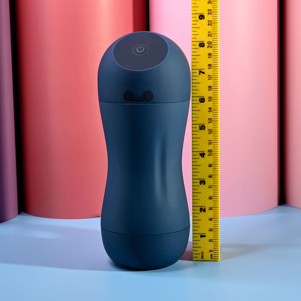 Playboy Pleasure GUSTO - USB Rechargeable Vibrating & Sucking Masturbator - Hush Store Sydney 